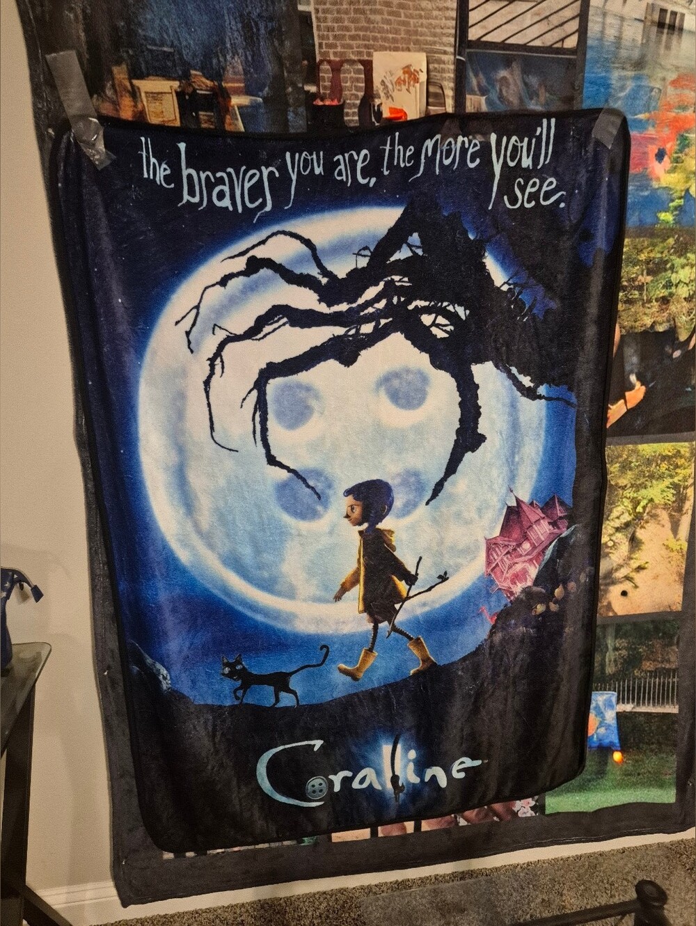 Coraline blanket